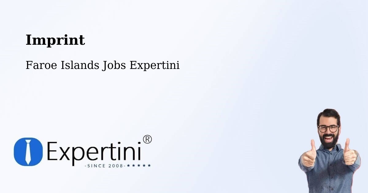 Imprint – Hvalba - Faroe Islands Jobs Expertini