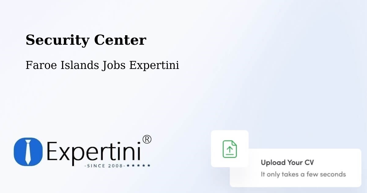 Security & Compliance – Hvalba - Faroe Islands Jobs Expertini