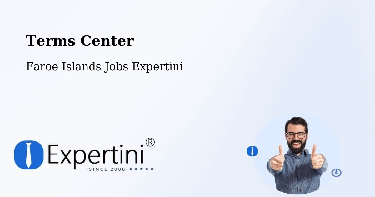 Terms of Service – Hvalba - Faroe Islands Jobs Expertini
